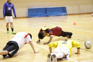 スポーツ交流館で練習6月１日