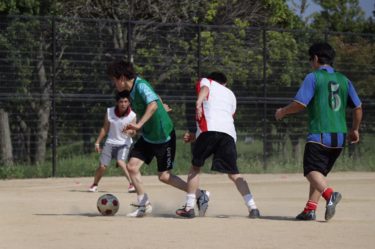 8/25垂水健康公園で練習